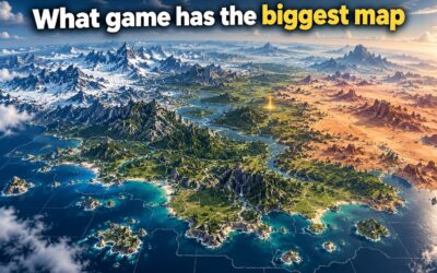 What Game Has the Biggest Map? Top Open Worlds Compared